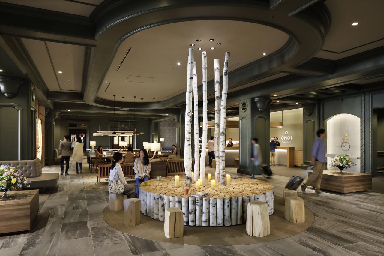 Omo7 Asahikawa By Hoshino Resorts Buitenkant foto The lobby of the hotel